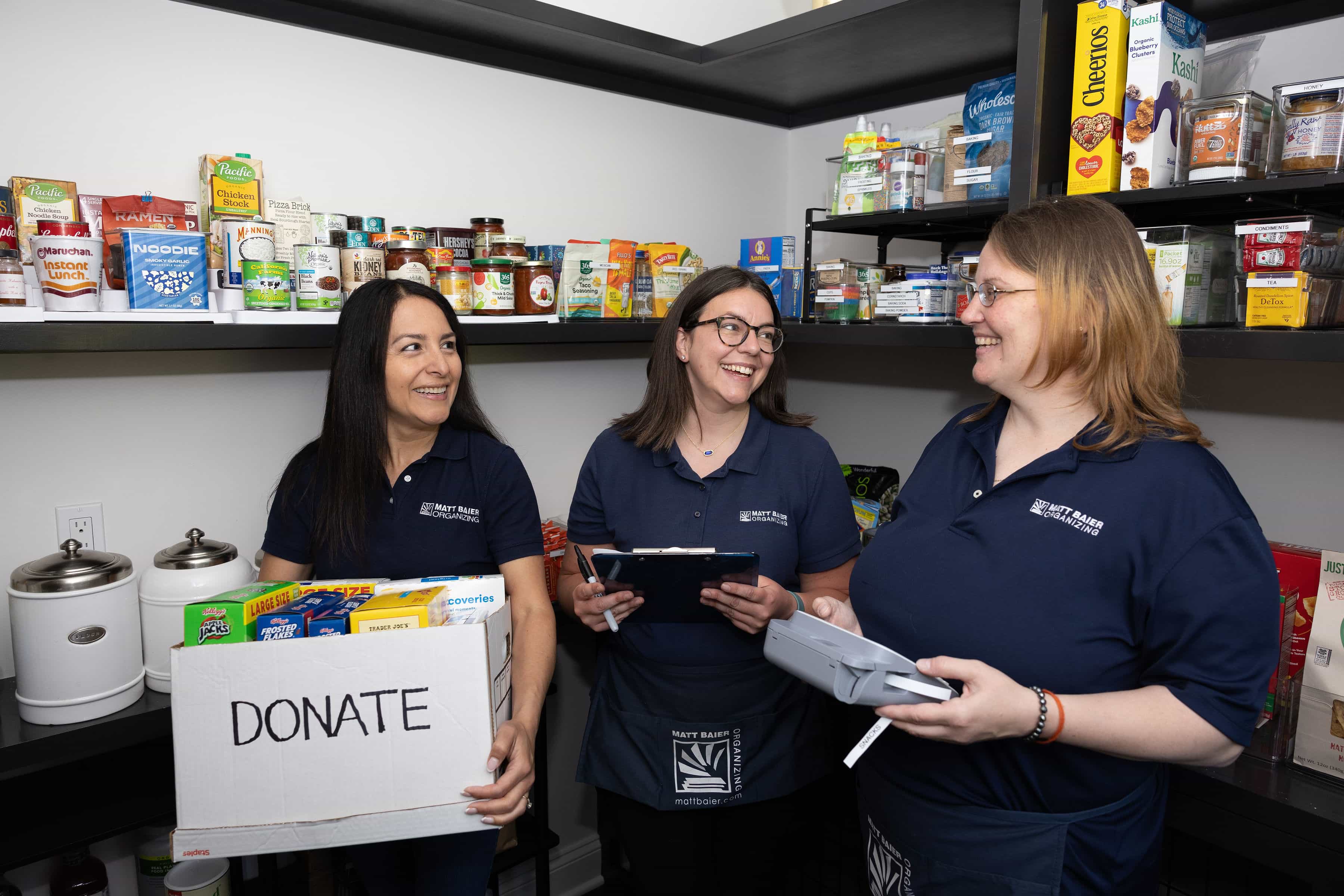 professional home organizer New Canaan donate